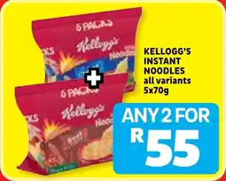 Usave Kellogg's instant noodles offer