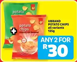 Usave Ubrand potato chips offer