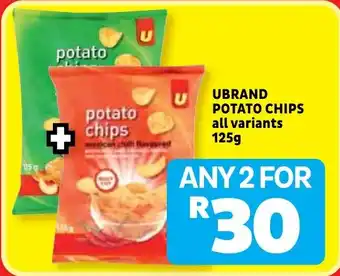 Usave Ubrand potato chips offer