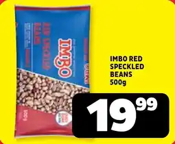 Usave Imbo red speckled beans offer
