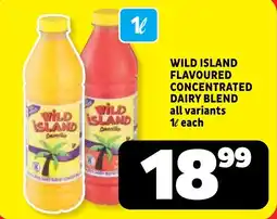 Usave Wild island flavoured concentrated dairy blend offer