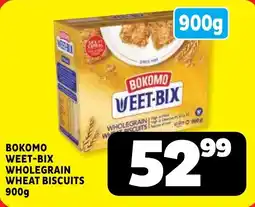 Usave Bokomo weet-bix wholegrain wheat biscuits offer