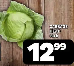 Usave Cabbage head offer