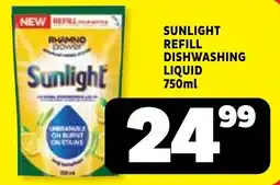 Usave Sunlight refill dishwashing liquid offer