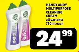 Usave Handy andy multipurpose cleaning cream offer