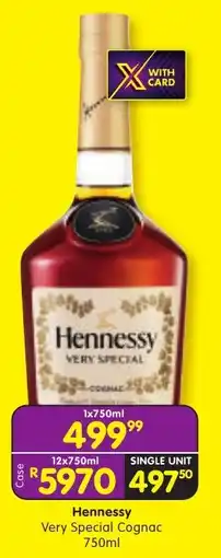 Shoprite Liquor Hennessy Very Special Cognac offer