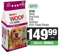 Spar SPAR Woof Dog Food Assorted offer
