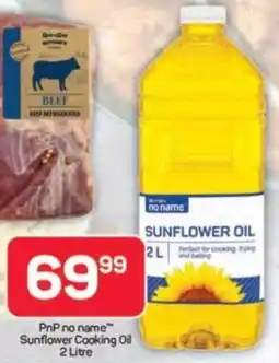 Pick n Pay PnP no name Sunflower Cooking Oil offer