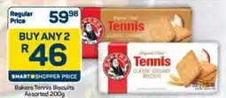 Pick n Pay Bakers Tennis Biscuits Assorted offer