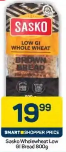 Pick n Pay Sasko Wholewheat Low GI Bread offer