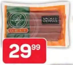 Pick n Pay Busy Corner Smoked or Red Viennas offer