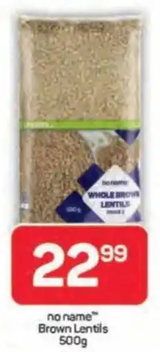 Pick n Pay no name Brown Lentils offer