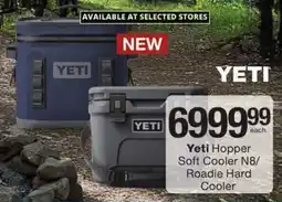 Checkers Yeti Hopper Soft Cooler N8/ Roadie Hard Cooler offer