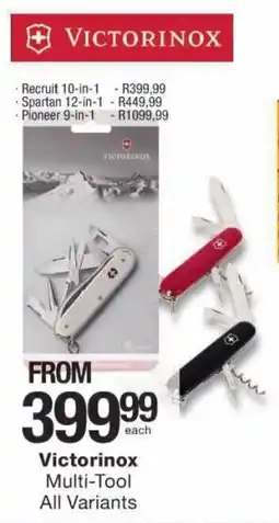 Checkers Victorinox Multi-Tool All Variants offer