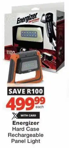 Checkers Energizer Hard Case Rechargeable Panel Light offer