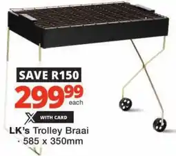 Checkers LK's Trolley Braai offer