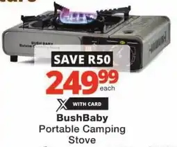 Checkers BushBaby Portable Camping Stove offer
