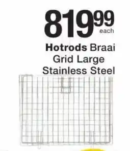 Checkers Hotrods Braai Grid Large Stainless Steel offer