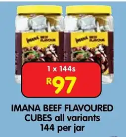 Shoprite Imana beef flavoured cubes offer