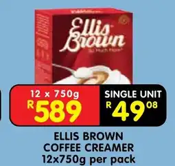 Shoprite Ellis brown coffee creamer offer