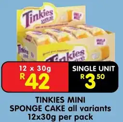 Shoprite Tinkies mini sponge cake offer