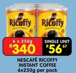Shoprite Nescafé ricoffy instant coffee offer