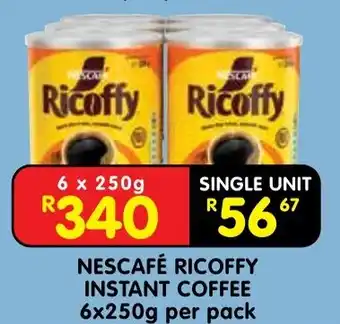Nescafé ricoffy instant coffee