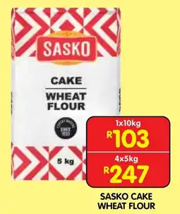 Shoprite Sasko cake wheat flour offer