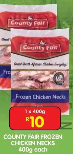 Shoprite County fair frozen chicken necks offer