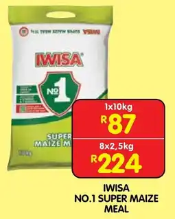 Shoprite Iwisa no.1 super maize meal offer