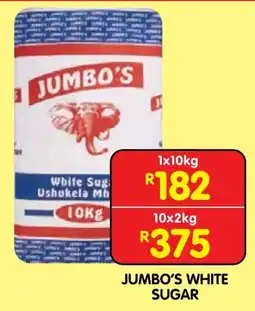 Shoprite Jumbo's white sugar offer
