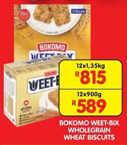 Shoprite Bokomo weet-bix wholegrain wheat biscuits offer