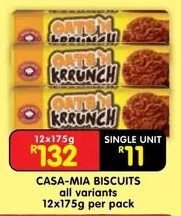 Shoprite Casa-mia biscuits offer