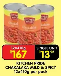 Shoprite Kitchen pride chakalaka mild & spicy offer
