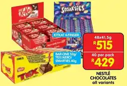 Shoprite Nestlé chocolates offer