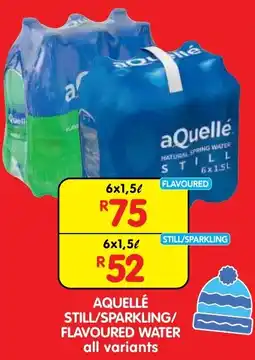 Shoprite Aquellé flavoured water offer