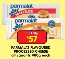 Shoprite Parmalat flavoured processed cheese offer