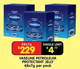 Shoprite Vaseline petroleum protectant jelly offer
