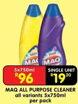 Shoprite Maq all purpose cleaner offer