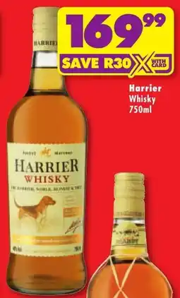 Shoprite Liquor Harrier Whisky offer