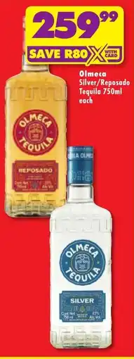 Shoprite Liquor Olmeca Silver/ Reposado Tequila offer