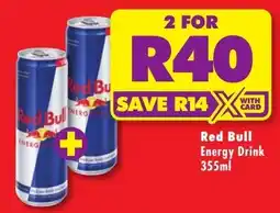 Shoprite Liquor Red Bull Energy Drink offer