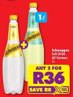 Shoprite Liquor Schweppes Soft Drink All Variants offer
