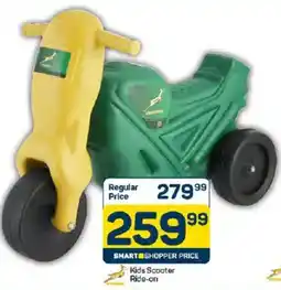 Pick n Pay Springboks Kids Scooter Ride-on offer