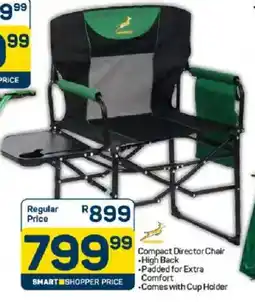 Pick n Pay Springboks Compact Director Chair offer