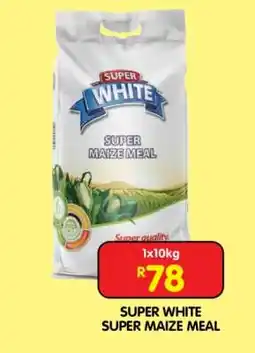 Shoprite SUPER WHITE Super Maize Meal offer