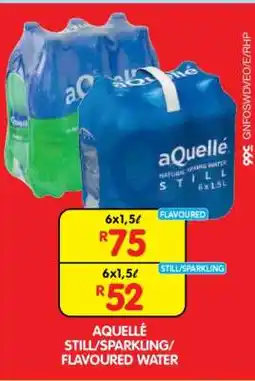 Shoprite aQuellé Still/Sparkling Flavoured Water offer