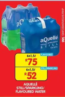 Shoprite aQuellé Still/Sparkling Flavoured Water offer