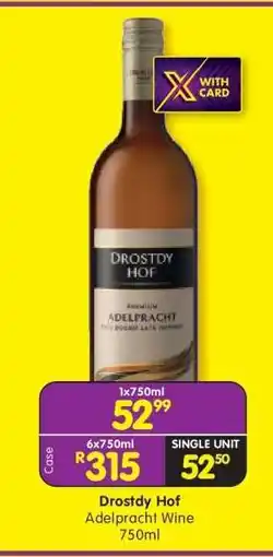 Shoprite Drostdy Hof offer