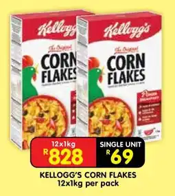 Shoprite KELLOGG'S CORN FLAKES 12x1kg per pack offer